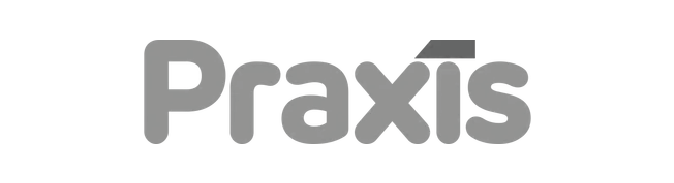 praxis logo grey scale