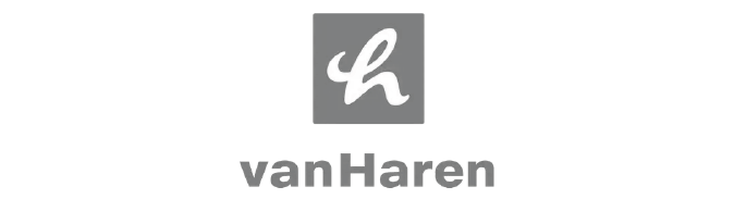 van haren logo grey scale